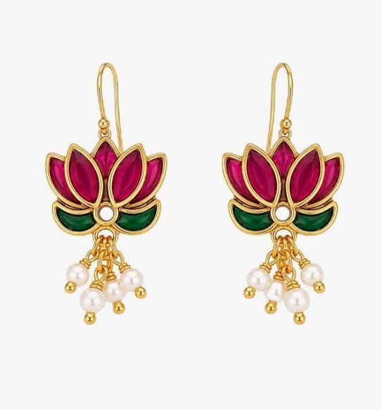 Lotus Bugadi Earrings